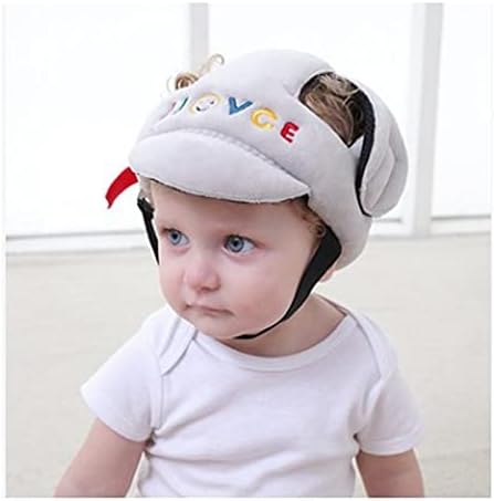 USEFGSBSGGAIUFH קסדות לתינוקות, כובע מגן ראש לתינוק, קסדה מתכווננת, המשמשת לילדים לרוץ בהליכה זוחלת את כובע