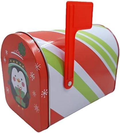 REGENT Products Corp Corp Thristman/חג מכתבי דואר פח דקורטיבי סנטה, 4 x 3 x 3.74