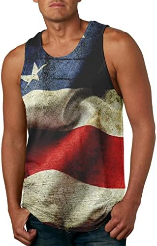 לשפשף קצת לכלוך על זה חולצה קיץ חדש אמריקאי עצמאות יום כותנה 3 הדפסת גברים מקרית של גברים דחיסה קר