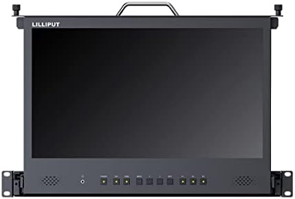 Lilliput RM-1731S 17.3 HDR ו- 3D Luts Pullout Rackmount 3G-SDI/HDMI צג HDMI 2.0 פנימה/OUT, 3G-SDI פנימה/OUT