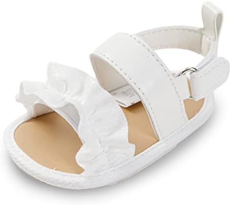 סנדלי תינוקות של תינוקות CSFRY עם שמלת נסיכה ראשונה נעלי הליכון