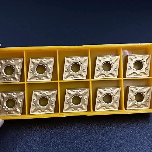 20 יחידות 431-120404 - זהב קרביד הפיכת מוסיף מחרטה קרביד מוסיף חיתוך כלים עבור עיבוד חלקי פלדה / נירוסטה