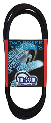 D&D PowerDrive B49/5L520 V חגורה, B/5L, גומי, 5/8 x 52 OC