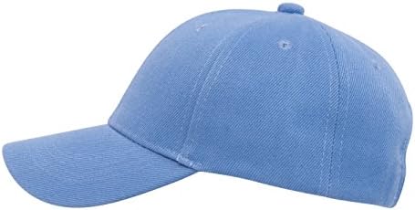 כיסוי ראש ריק ילדים נוער בייסבול מתכוונן וו ולולאה סגירת כובע