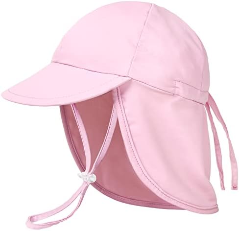 CAMPTRACE BABY SWIM HAT UPF 50+ הגנת UV כובע שמש כובע חוף לתינוקות לבנות בנות בנות