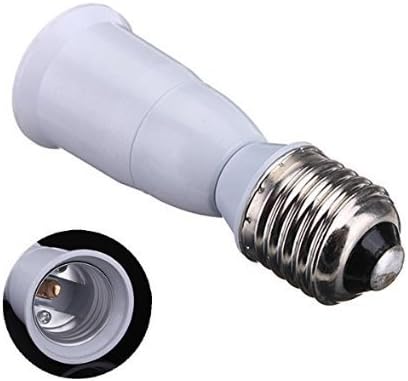 Yilighting - - E26/E27 שקע בינוני אדיסון מנורת מנורה נורת נורת הבסיס מתאם הרחבת מאריך 95.5 ממ