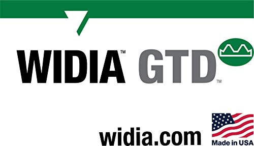 WIDIA GTD GT805006 ניצחון GT80 HP ברז, חממה תחתונה למחצה, חתך יד ימין, 2 חלילים, M10 x 1.5, HSS-E-PM, ציפוי DLC