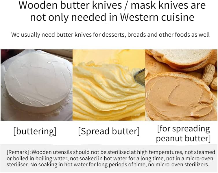 meinelxdzxy חמאת עץ סכין גבינה בעבודת יד סכינים ריבת ריבה שמנת חותך שולחן כלי מטבח כלים סכינים ממרח חמאה