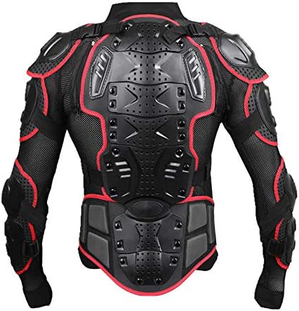 ז'קט שריון גוף מלא של יוניסקס - מירוץ מוטוקרוס עמוד השדרה Protecto מעיל לנשים וגברים