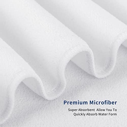 Mixmey Dog Paw Print Print Microfiber רך מגבת רחצה גדולה במיוחד 52 x 32 מגבת חוף סופגת סופגת, מתאימה לגברים נשים
