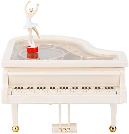 בלט בנות פסנתר פסנתר קופסת מוסיקה צעצועים לילדים מתאימים למתנות ליום הולדת לקישוט הבית