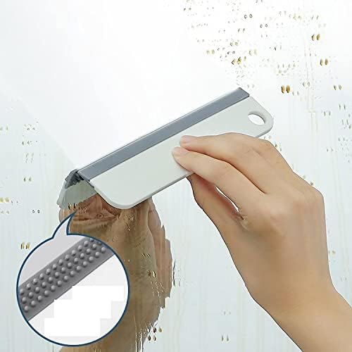 קואאיוס מקלחת דלת מקלחת ניקוי מברשת מטבח כלים ניקוי זכוכית לחדר אמבטיה למראה ניקיון מנקה יותר.