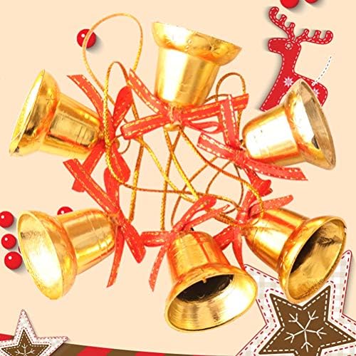 Lioobo 25 יחידות חג המולד ג'ינגל פעמון פעמון דקורטיבי סט סט אביזרים קישוט לחג המולד