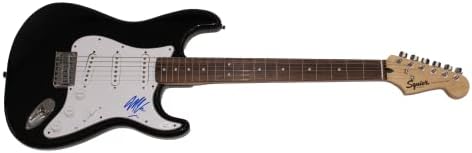 מרקוס קינג חתם חתימה שחור פנדר גיטרה חשמלית-אל דוראדו