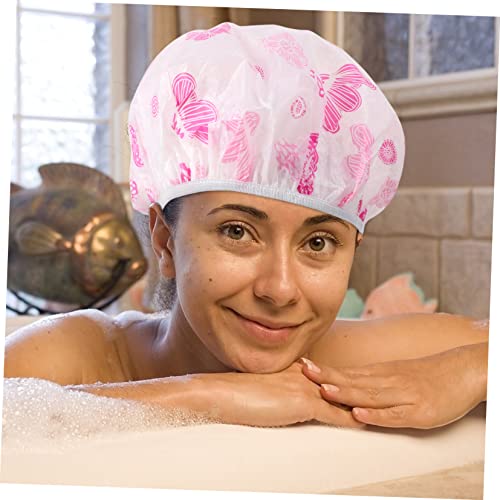 FOMIYEYS 12 יחידות מכסה מקלחת כובע מקלחת לילדים מכסה מקלחת בית שיער