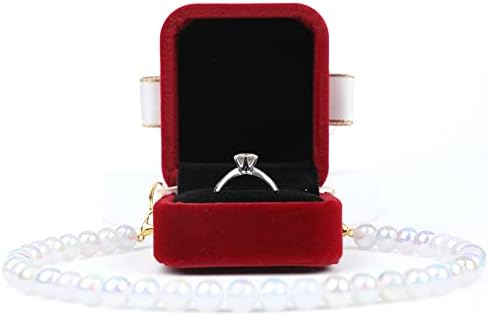 La la La Pet® צווארון חתונה לחיות מחמד לניתוק עם טבעת טבעת טבעת טבעת מחזיק צווארון כלב חתול צווארון צווארון זוג קופסת אחסון