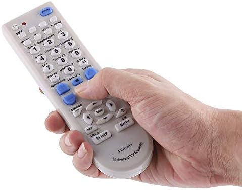 החלפת טלוויזיה שלט רחוק אוניברסלי חכם טלוויזיה מרחוק בקר עבור רוב טלוויזיה, דורש 2 סוללות