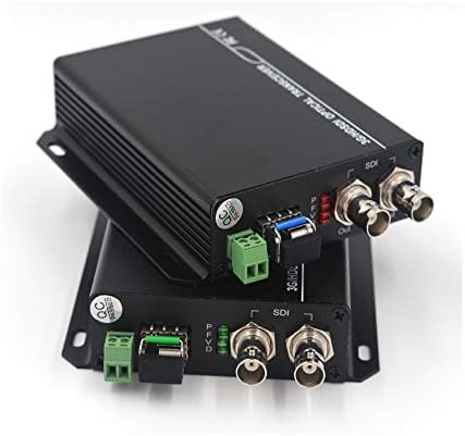Guantai 3G/HD SDI Video Audio Ethernet מעל סיבים אופטיים ממירים מקלט משדר לשידור וידאו HD