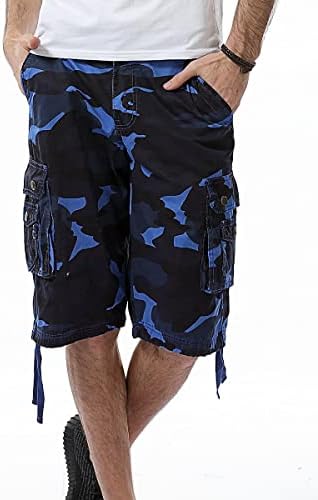 מכנסי מטען של שיאובייט מכנסיים קצרים לגברים מזדמנים: מכנסי מטען טקטיים ארוכים