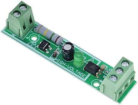 קניד 1-bit AC 220V Optocupler בידוד מודול מתח מתח גילוי לוח אדפטיבי 3-5V עבור PLC Isolamento fotoaccoppiatore מודול 1pcs