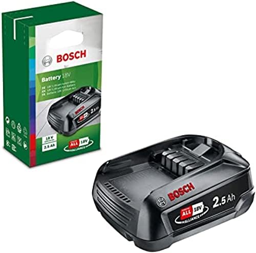 Bosch 1600A005B0 חבילת סוללה PBA 18V 2.5AH W-B, 18 V, שחור