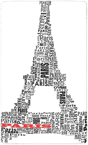 PARIS PARIS SHIBATED SEARIBIT SEALIB, גיליונות עריסה מיני ניידים אולטרה-חומר רך-חומר רך לחדר או לחדר נערות או משתלת, 24
