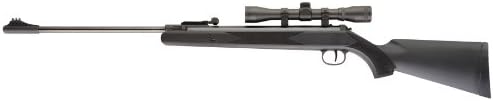 Umarex Unisex Ruger Blackhawk .177 אקדח גלולה קליבר עם רובה אוויר היקף 4x32 ממ, שחור, גדול ארהב