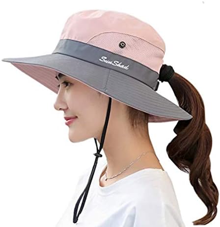 Upf 50+ שוליים רחבים כובע שמש אטום למים הגנת UV דלי כובע בוני לנשים