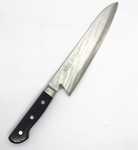 טושו 210 ממ שף, סכין יפנית מחודדת ידנית, המיוצרת תוך שימוש בטכניקות לייצור חרב יפניות - היברידי 3 להב שכבה של פלדה קשה מכוסה
