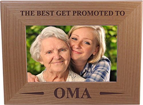רק הטוב ביותר מקודם ל- OMA - מסגרת תמונה עץ 4x6 אינץ