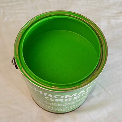 צבע ירוק כרומאקי 1 ליטר שוות מסך ירוק