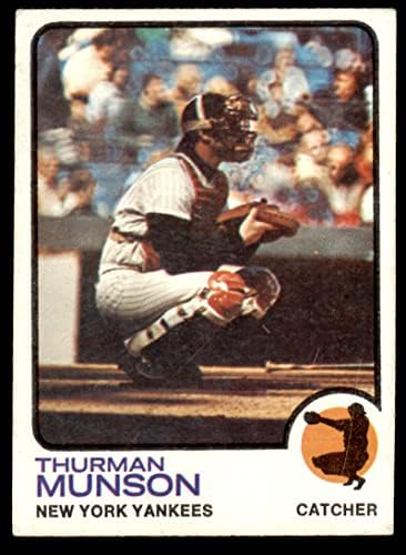 1973 Topps 142 Thurman Munson New York Yankees VG Yankees