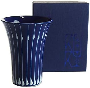 西海 陶器 יפן משקפי משקאות חריפים כחולים 75 מל