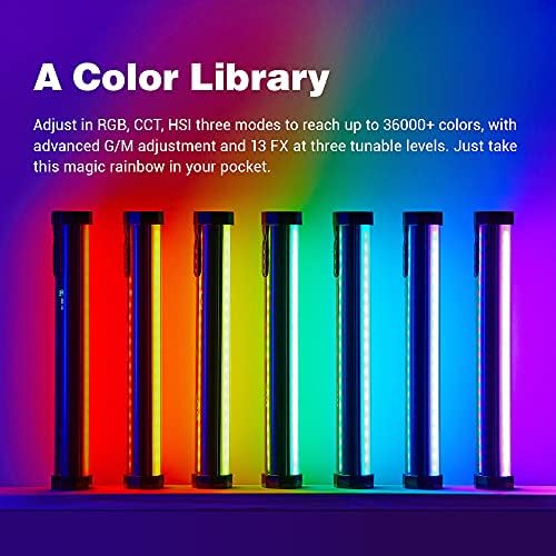 Godox TL30 RGB צינור אור, CRI 97+ TLCI 99 +, טמפרטורת צבע 2700K ~ 6500K, בהירות, 13 אפקטים של FX, אפליקציית תמיכה
