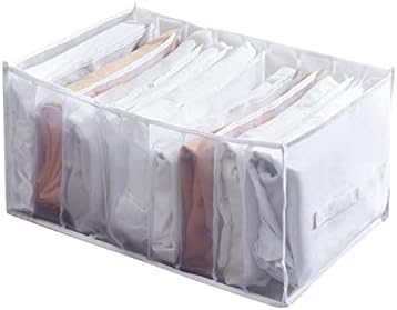 תא אחסון בגדי אחסון תיק מגירת תא רשת תיבת מכנסיים תיבת אחסון שקיות סוודר פחי עבור מאורגנים ארון אחסון