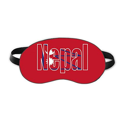 שם דגל קאנטרי נפאל שם מגן עיניים שינה רך לילה כיסוי גוון כיסוי עיניים