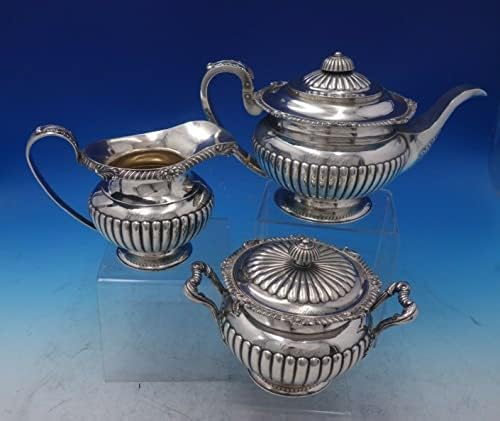 וונג שינג יצוא סיני ייצוא סטרלינג תה תה 3PC C.1840-1870