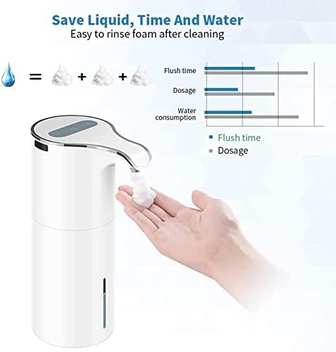 DVTEL שטיפת יד אוטומטית מכונה נוזלית מכונה אינטליגנטית קצף טלפון נייד טלפון סבון סבון טעינה מתאימה לחדר אמבטיה