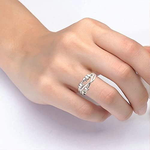 נשים טרנדיות טמפרמנט אופנה שכבה חוצה שלוש טבעות טבעת חכמה טבעת חכמה תכשיטים תכשיטים מתנה טבעות טבעות תכשיטים