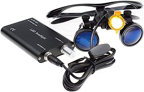 גלובל 3.5 על 420 ממ משקפיים אופטיים מגדלת משקפת + מנורת פנס לד 3 וואט עם פילטר + קופסת אלומיניום שחור