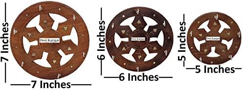 דסי קריגר עגול גלגל בצורת מפתח קולבים