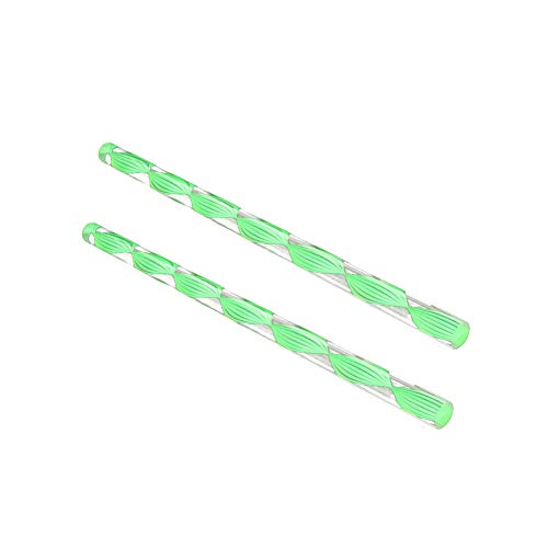 פילקט ירוק מעוות קו אקריליק עגול מוט סטנדרטי פרספקס סובלנות קל משקל עבור עשה זאת בעצמך 12 ממ קוטר 250 ממ גובה