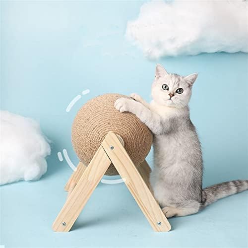 גופי חתול השריטה חתול גלגל עץ מגדל גרדן כדור צעצוע חתלתול סיסל חבל לוח טחינת כפות צעצועי חתול גרוד חתול