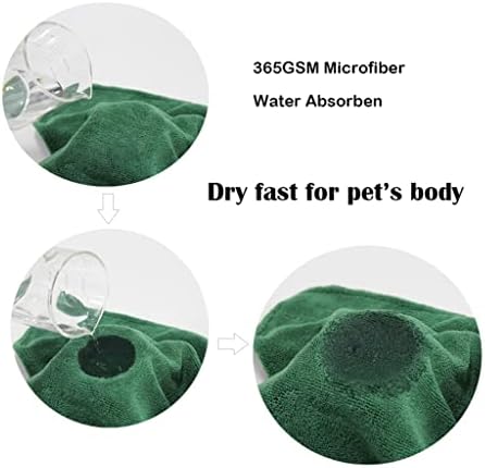 חלוק רחצה עבור כלב ייבוש מגבת מיקרופייבר במהירות סופג מים אמבטיה מגבת חתול מחמד אמבטיה מגבת טיפוח לחיות מחמד מוצר