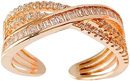2023 חדש נשים של טבעת אור יוקרה טבעת מתנת טבעת סגסוגת טבעת עלה גל טבעת