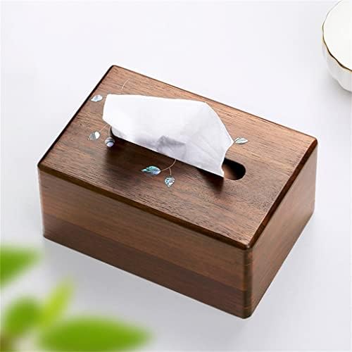 קופסת נייר Llly בסגנון סיני בסגנון סיני קופסת רקמות מעץ משובח