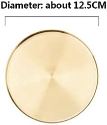 KFJBX מטבח אחסון נירוסטה מגש שטח חיסכון במארגן תכשיטים תצוגה צורה צורה עגולה זהב אמבטיה רב -פונקציונלי