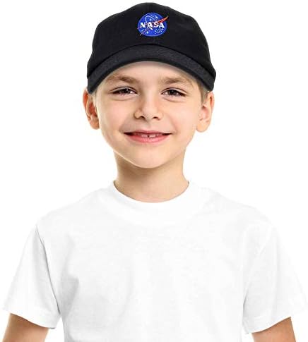 דליקס נאסא קציצה סמל תולעת לוגו ילדים כובע בייסבול כובע בנות בני