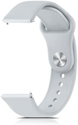 להקת מלייה עבור Huawei Watch GT2/Fossil Gen 5E 44 ממ/זמן חלוק/LG G Watch, 22 ממ פס החלפת רצועת סיליקון רכה מתכווננת למוטו