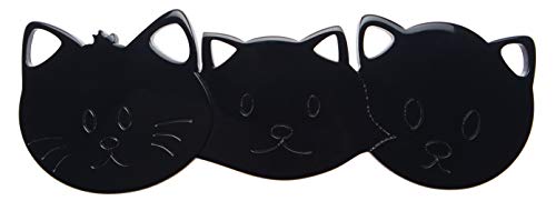 צרפת של שלישיית חתול לוקס, שחור - שחור - בכושר נוח עם עיצוב פשוט